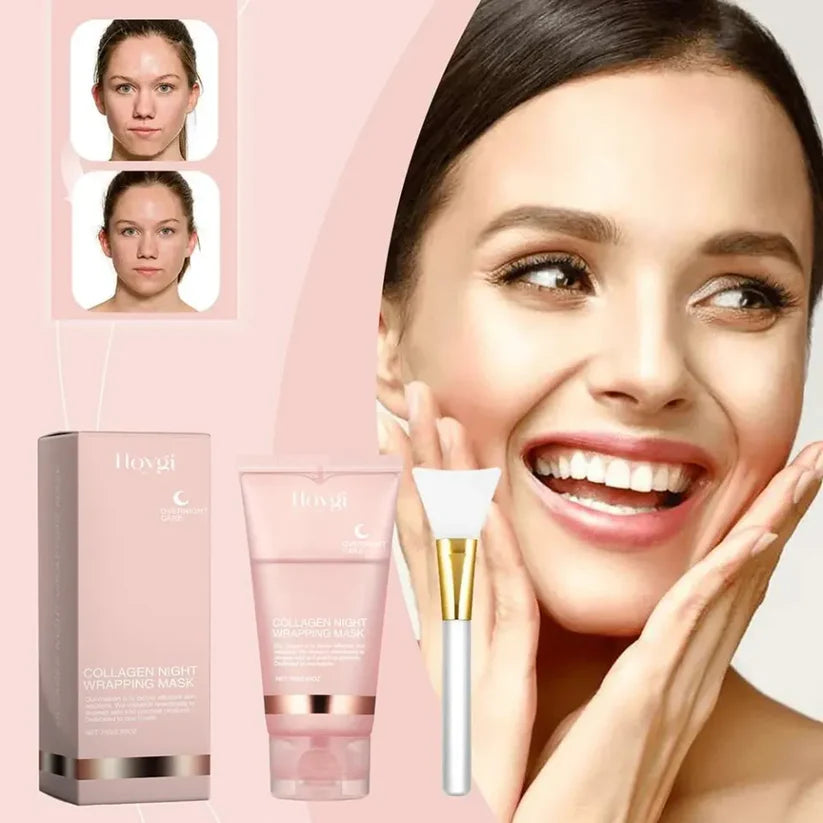 Collagen Night Wrapping Peel Off Mask Pack of 2