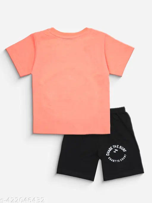 Burbn boys tshirt and short set