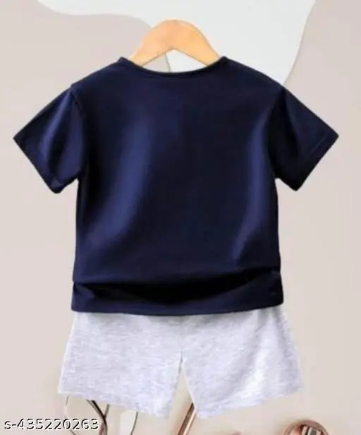 kids cotton top bottom set/kids boy summer t shirt/black t shirt for baby boy/kid boy dresses/kids boy t shirt combo/boys t shirt/best mom t shirt