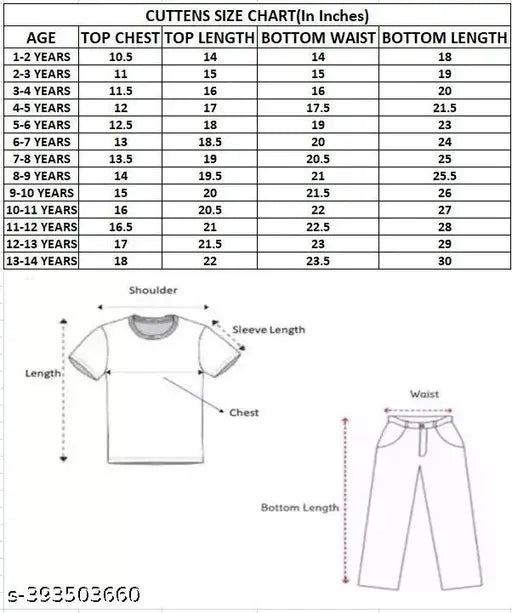 Boy Trending Top and Bottom