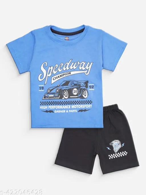 Burbn boys tshirt and short set