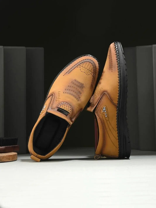 Mens Leather Base Shoes