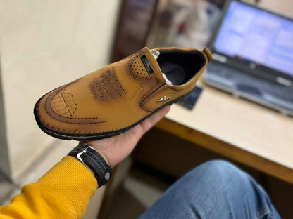 Mens Leather Base Shoes