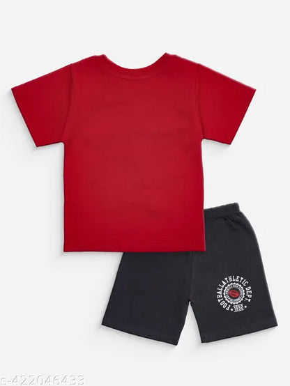 Burbn boys tshirt and short set